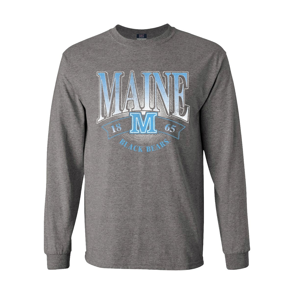 Maine M Black Bears Long Sleeve Tee
